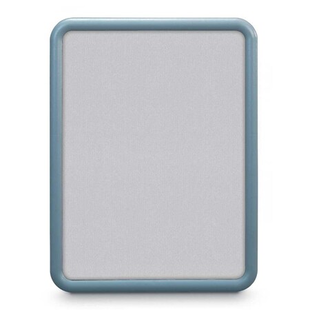 United Visual Products Sliding Door Indoor Enclosed Corkboard, 7 UV9003ACS-WHITE-AMETHY